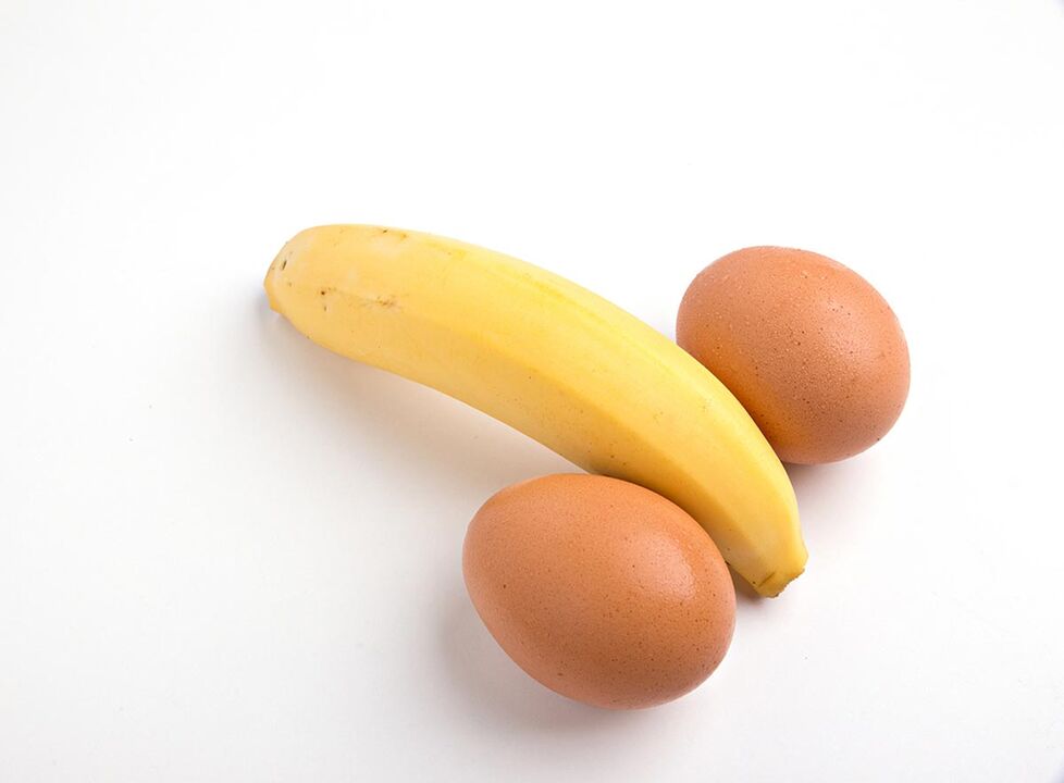 αυγά κοτόπουλου και μπανάνα για να αυξήσετε τη δραστικότητα